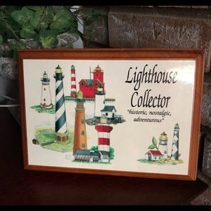 Wooden Lighthouse Plaque